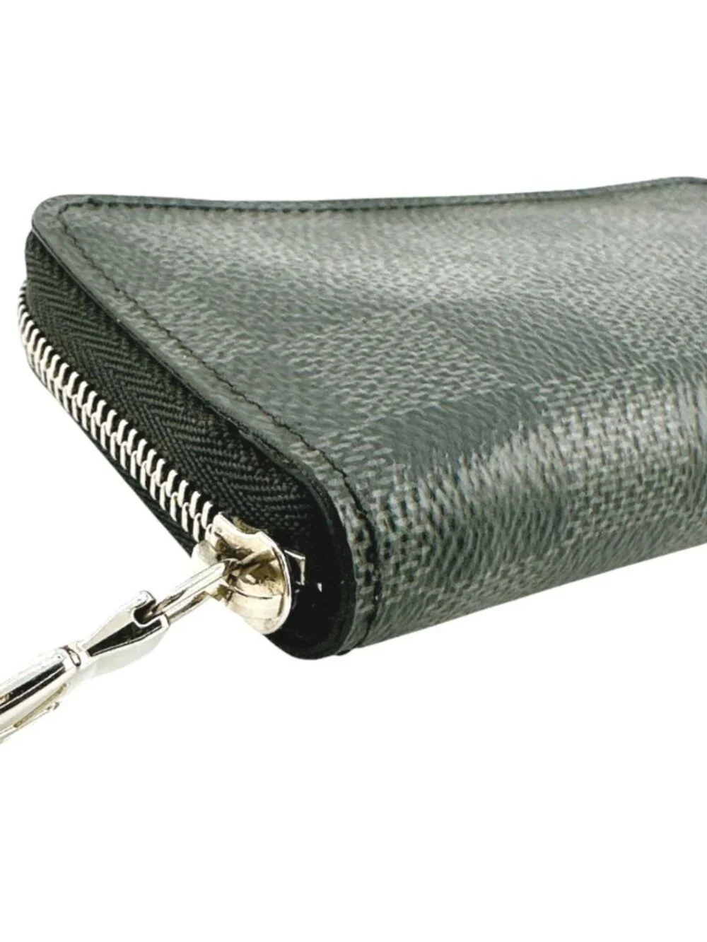 Louis Vuitton Damier Coin Case Zippy Purse Black